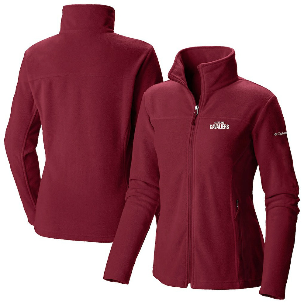 Columbia - Cleveland Cavaliers Women's Give & Go II Fleece Full-Zip Jacket - Wine