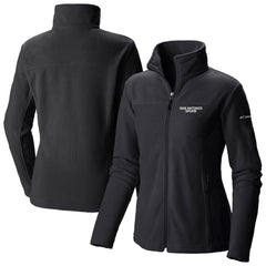 Columbia - San Antonio Spurs Women's Give & Go II Fleece Full-Zip Jacket - Black