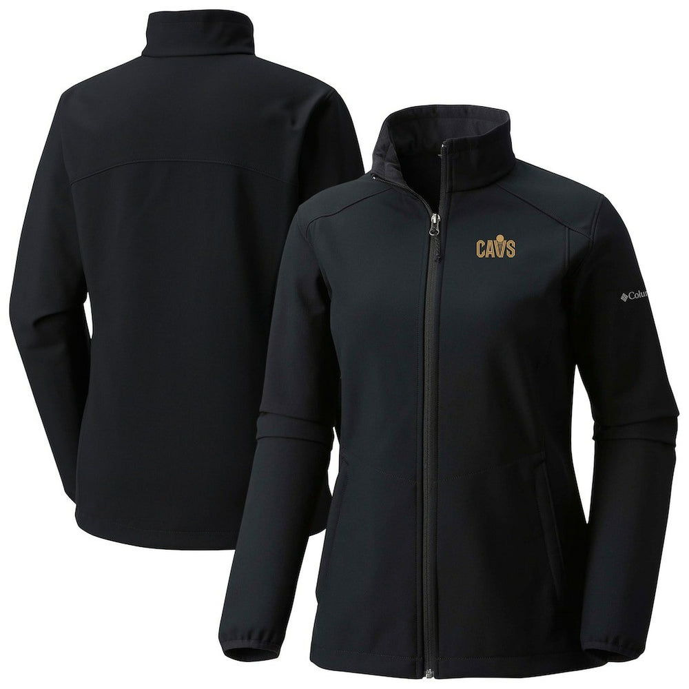 Columbia - Cleveland Cavaliers Women's Kruser Ridge III Softshell Jacket - Black