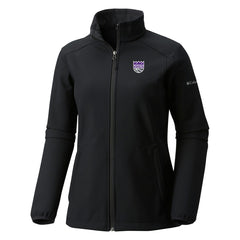 Columbia - Sacramento Kings Women's Kruser Ridge III Softshell Jacket - Black