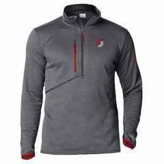 Columbia - Portland Trail Blazers Park View Fleece Half-Zip Top - Red