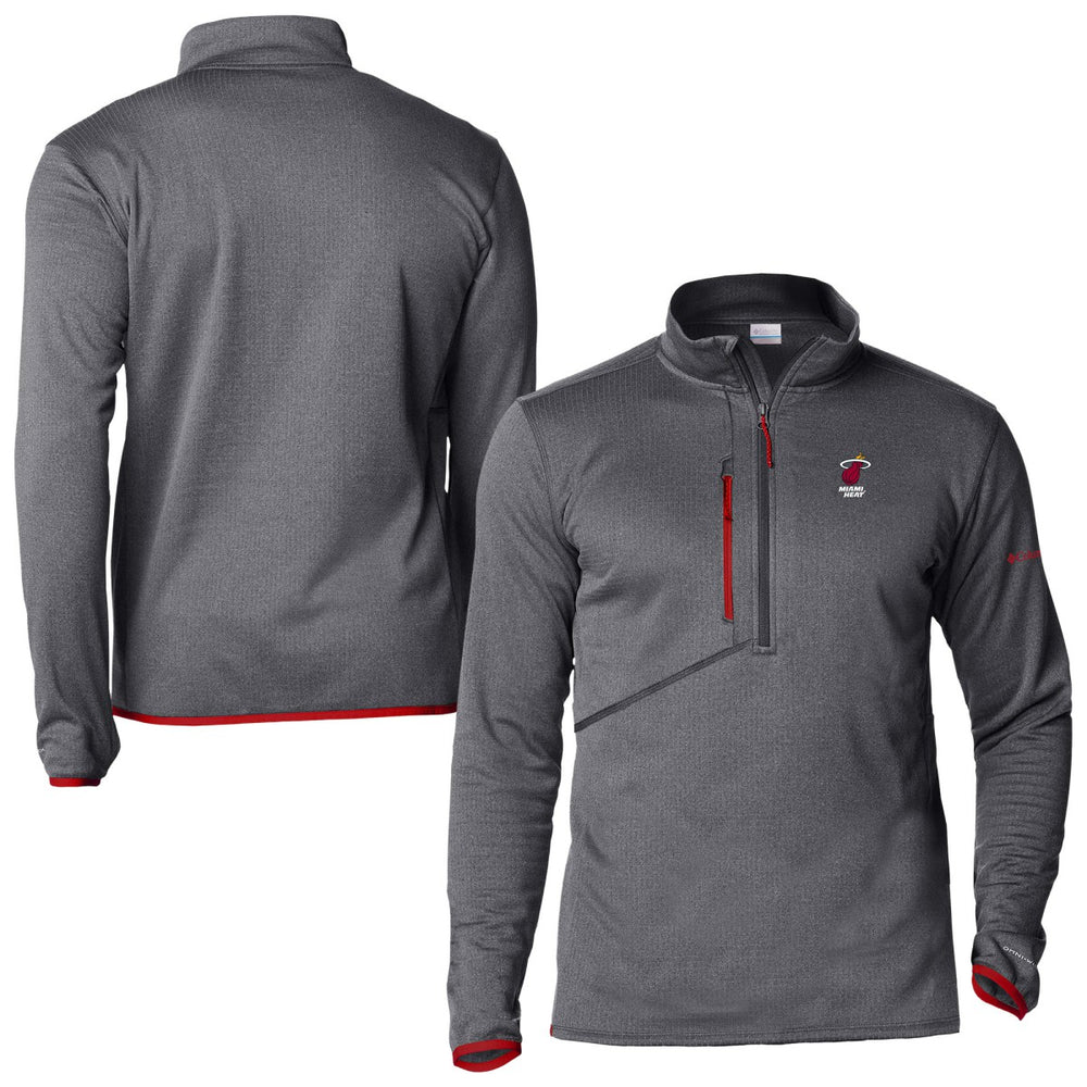 Columbia - Miami Heat Park View Fleece Half-Zip Top - Red