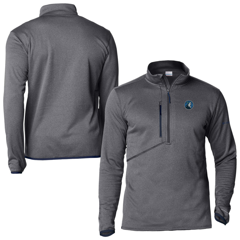 Columbia - Minnesota Timberwolves Park View Fleece Half-Zip Top - Navy
