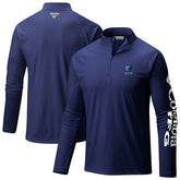 Columbia - Memphis Grizzlies PFG Terminal Tackle Quarter-Zip Top - Navy