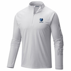 Columbia - Memphis Grizzlies PFG Terminal Tackle Quarter-Zip Top - White