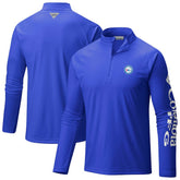 Columbia - Philadelphia 76ers PFG Terminal Tackle Quarter-Zip Top - Blue
