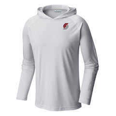 Columbia - Portland Trail Blazers PFG Super Terminal Tackle Hoodie - White