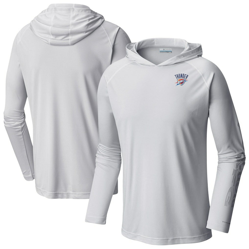 Columbia - Oklahoma City Thunder PFG Super Terminal Tackle Hoodie - White