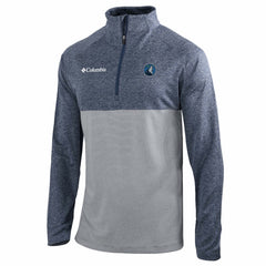Columbia - Minnesota Timberwolves Omni-Wick Rockin' It Quarter-Zip Top - Navy