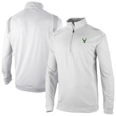 Columbia - Milwaukee Bucks Oakland Downs Omni-Wick Quarter-Zip Top - White