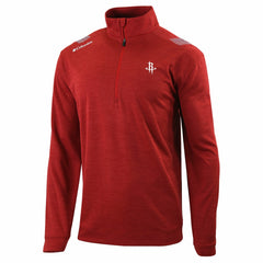 Columbia - Houston Rockets Oakland Downs Omni-Wick Quarter-Zip Top - Red