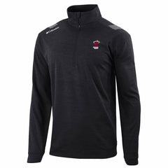 Columbia - Miami Heat Oakland Downs Omni-Wick Quarter-Zip Top - Black