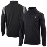Columbia - Portland Trail Blazers Oakland Downs Omni-Wick Quarter-Zip Top - Black