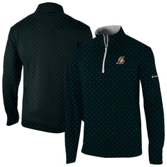 Columbia - Los Angeles Lakers Wickham Hills Omni-Wick Quarter-Zip Jacket - Black