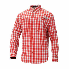Columbia - Houston Rockets Super Tamiami Omni-Shade Long Sleeve Button-Down Shirt - Red