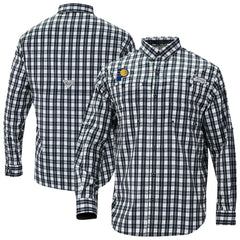 Columbia - Indiana Pacers Super Tamiami Omni-Shade Long Sleeve Button-Down Shirt - Navy