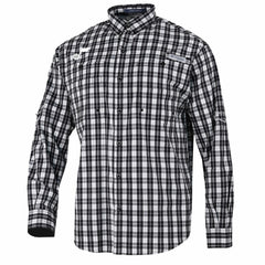 Columbia - Utah Jazz Super Tamiami Omni-Shade Long Sleeve Button-Down Shirt - Black