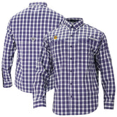 Columbia - Los Angeles Lakers Super Tamiami Omni-Shade Long Sleeve Button-Down Shirt - Purple