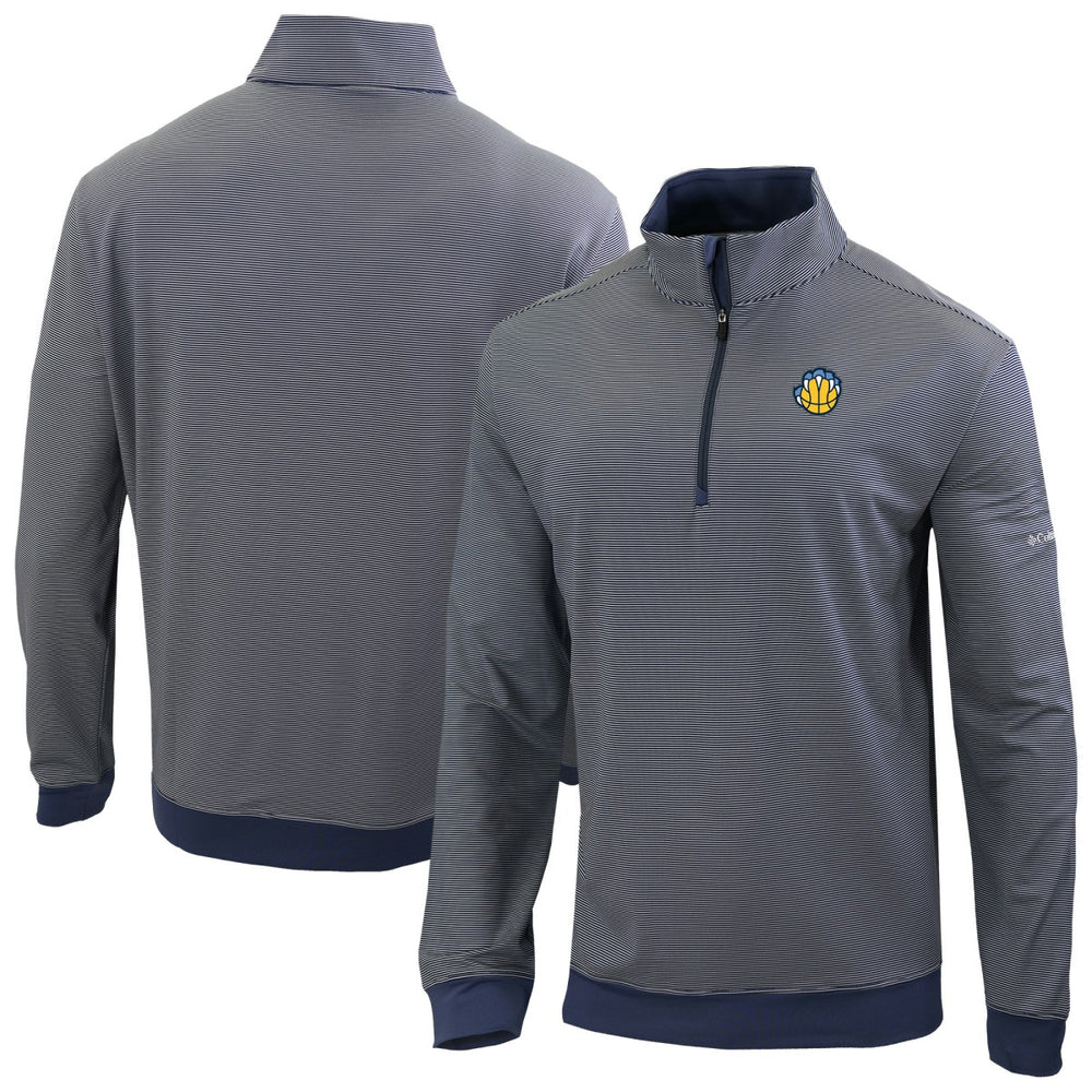 Columbia - Memphis Grizzlies Omni-Wick Even Lie Quarter-Zip Top - Navy