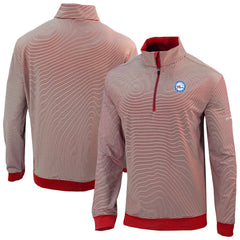 Columbia - Philadelphia 76ers Omni-Wick Even Lie Quarter-Zip Top - Red