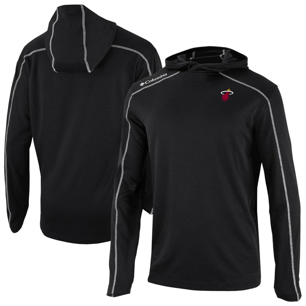 Columbia - Miami Heat Omni-Wick Shotgun Pullover Hoodie - Black