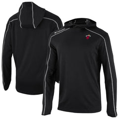 Columbia - Miami Heat Omni-Wick Shotgun Pullover Hoodie - Black