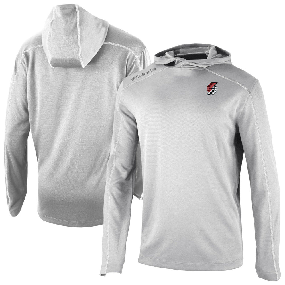 Columbia - Portland Trail Blazers Omni-Wick Shotgun Pullover Hoodie - Gray