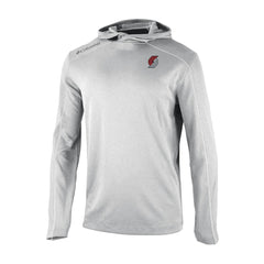 Columbia - Portland Trail Blazers Omni-Wick Shotgun Pullover Hoodie - Gray
