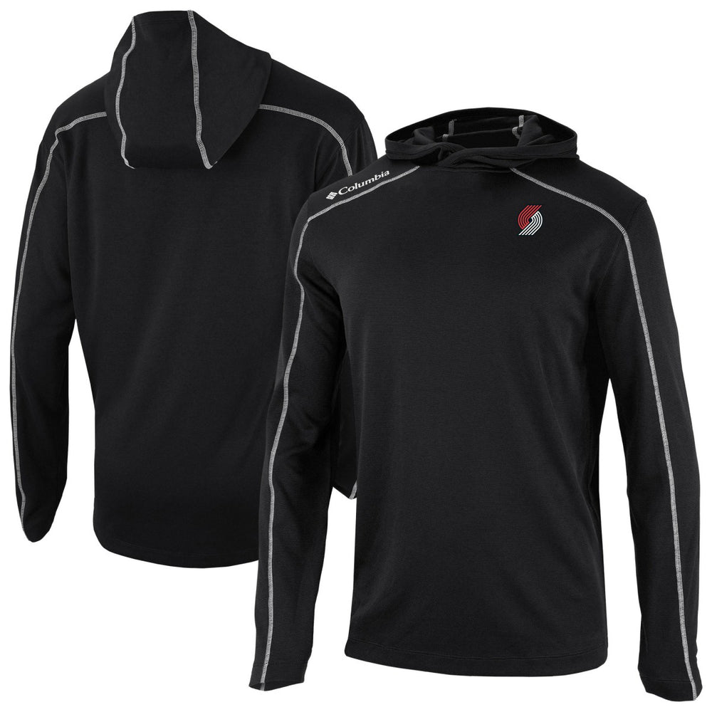Columbia - Portland Trail Blazers Omni-Wick Shotgun Pullover Hoodie - Black
