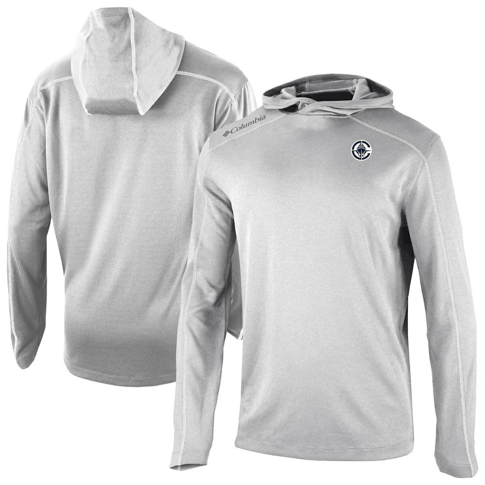 Columbia - LA Clippers Omni-Wick Shotgun Pullover Hoodie - Gray
