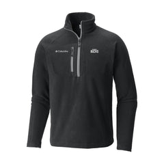 Columbia - Milwaukee Bucks Fast Trek III Half-Zip Fleece Pullover - Black