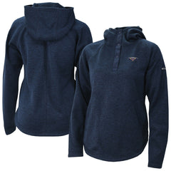 Columbia - New Orleans Pelicans Women's Sweater Weather Quarter-Snap Hoodie - Navy