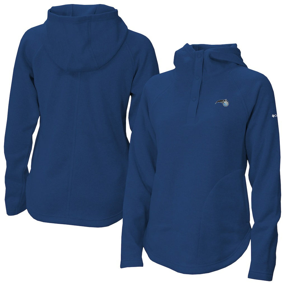 Columbia - Orlando Magic Women's Sweater Weather Quarter-Snap Hoodie - Blue