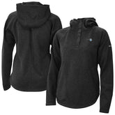 Columbia - Orlando Magic Women's Sweater Weather Quarter-Snap Hoodie - Black