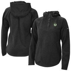 Columbia - Milwaukee Bucks Women's Sweater Weather Quarter-Snap Hoodie - Black