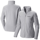Columbia - Minnesota Timberwolves Women's Give & Go II Fleece Full-Zip Jacket - Gray