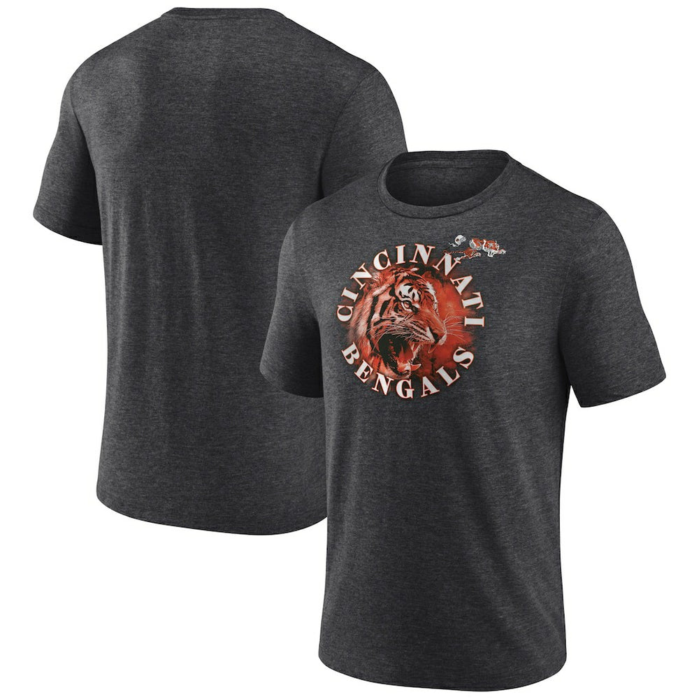 Cincinnati Bengals Sporting Chance Tri-Blend T-Shirt Charcoal - NFL