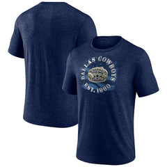 Dallas Cowboys Sporting Chance Tri-Blend T-Shirt Navy - NFL