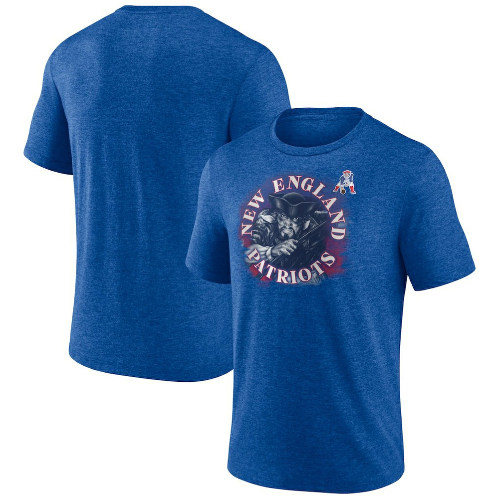 New England Patriots Sporting Chance Tri-Blend T-Shirt Royal - NFL