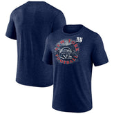 New York Giants Sporting Chance Tri-Blend T-Shirt Navy - NFL