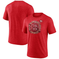 San Francisco 49ers Sporting Chance Tri-Blend T-Shirt Scarlet - NFL