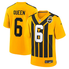 Patrick Queen Pittsburgh Steelers Alternate 1933 Throwback Game Jersey Gold - Nike
