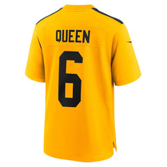 Patrick Queen Pittsburgh Steelers Alternate 1933 Throwback Game Jersey Gold - Nike