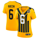 Patrick Queen Pittsburgh Steelers Women's Alternate 1933 Throwback Game Jersey Gold - Nike