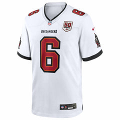 Baker Mayfield Tampa Bay Buccaneers 50th Season White Game Jersey White - Nike