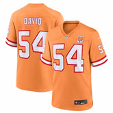 Lavonte David Tampa Bay Buccaneers 50th Season Game Jersey Creamsicle - Nike