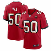 Vita Vea Tampa Bay Buccaneers 50th Season Team Game Jersey Red - Nike