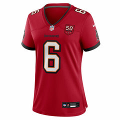 Baker Mayfield Tampa Bay Buccaneers Women's 50th Season Team Game Jersey Red - Nike