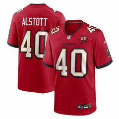 Mike Alstott Tampa Bay Buccaneers 50th Season Team Game Jersey Red - Nike