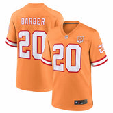 Ronde Barber Tampa Bay Buccaneers 50th Season Game Jersey Creamsicle - Nike